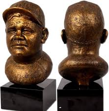 Peter Rubino "Babe Ruth" Bronze Bust Statue.