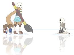 Ink!sans vs error!sans (animation) | русский дубляж rus. Mye Bi Bonbonandjasper Inktobertale Day 29 Past The