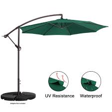 Lime green offset patio umbrella 199.99. Nature Spring Offset Swivel Patio Umbrella Green 20028460 Hsn