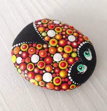Each etsy seller helps contribute to a global marketplace of creative goods. Dot Art Ladybug Painted Stone Fairy Garden Gift Decoration Painted Rock Beachstone In 2021 Painted Rocks Rock Painting Patterns Ladybug Rocks