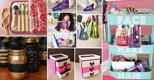 7 brilliant ways to organize and store your makeup. 25 Brilliant And Easy Diy Makeup Storage Ideas Cute Diy Projects