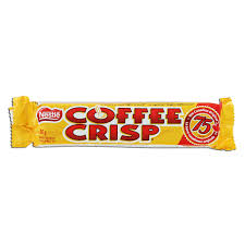 This coffee crisp smoothie tastes so much like the candy bar, you'd never believe it was made with coffee crisp is indeed a chocolate bar that we have up here in canada, and to be completely honest. Nestle Coffee Crisp 1 76oz 50g