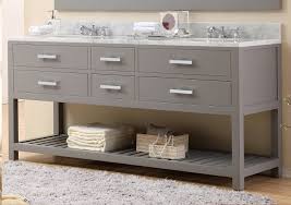 Grey double sink bathroom vanity. 72 Cashmere Grey Double Sink Bathroom Vanity