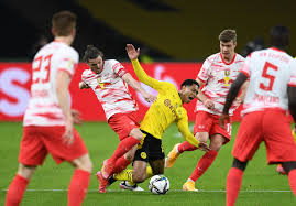 Außer die spieler wollen im dortmund bleiben (marco reus). Sancho Haaland Doubles Fire Dortmund To German Cup Glory Reuters