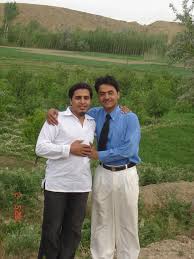 Ahmad Naveed with Shahpur khan