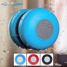 Soundlogic Bluetooth Water Splash Proof Shower Speaker Wireless Speakerphone Shower Speaker Phone Speaker Soundlogic