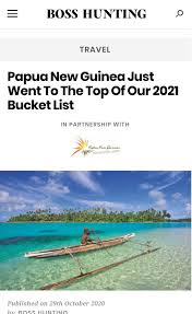 Where did elanga buala die? Png To See High Tourists Visits In 2021 Morobe Tourism Bureau Inc Facebook