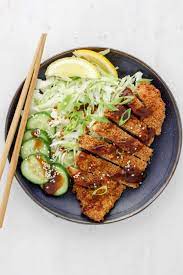 Air Fryer Chicken Katsu with Homemade Tonkatsu Sauce - The Real Recipes