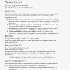 Whichever the case may be, you're probably having trouble filling in the blank space. High School Resume Examples And Writing Tips