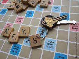 Make one for grandma and grandpa with all the grandkid names. 25 Fun Diys Using Scrabble Pieces