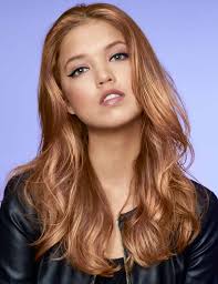 I've subsequently seen hair dyes which are actually strawberry blonde (predominately pale yellow with hints of warmer shades of red and orange), but does it exist as a natural colour? Strawberry Blonde Balayage Redken