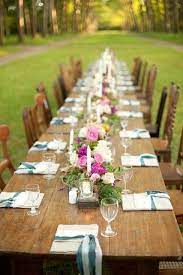I start every table with a concept. La Belle Vie Wedding Table Decorations Cheap Farm Table Wedding Cheap Wedding Decorations