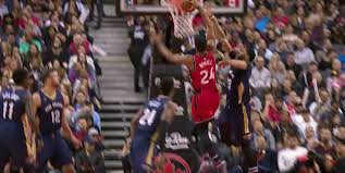 Goo.gl/zkm1jo ▻ toronto raptors' norman powell throws down a couple of vicious dunks, as part. Watch Norman Powell Puts Anthony Davis On A Poster