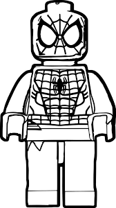 Desenhos para pintar e desenhos para colorir de homem aranha. Lego City Kids 2019 02 17