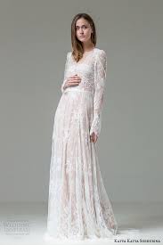 Katya Katya Shehurina Wedding Dresses Wedding Dresses Lace Wedding Dress Vintage Sleeves Long Sleeve Wedding Dress Lace