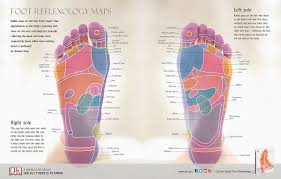 Reflexology Foot Maps To Maximise Your Massage Reflexology