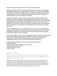 Kejayaan malaysia menangkis krisis berkenaan berjaya menarik perhatian antarabangsa, barat khususnya, dan malaysia turut dipuji sebagai harimau asia. 325326093 Kejayaan Dalam Pembangunan Ekonomi Docx