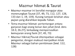 0:24 not angka mazmur 1:25 refren 1:52 bait 1 2:23 bait 2 2:56 bait 3 3:30 bait 4 4:09 not angka alleluya 4:34 refren & bait. Ppt Mazmur Powerpoint Presentation Free Download Id 4238395