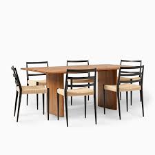 Check spelling or type a new query. West Elm Anton Solid Wood Dining Table 72 6 Holland Chairs Set Lazysuzy