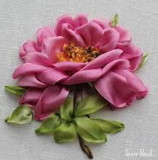 This embroidery technique started somewhere around the 16th century in europe. Ribbon Embroidered Garden Rose Inna Bird Skillshare