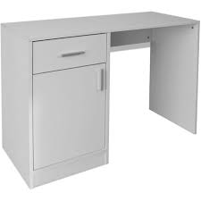 Handel und dienstleistungen (hud) 13088 weissensee. Schreibtisch Mit Schublade Schrank 100x40x73cm Weiss