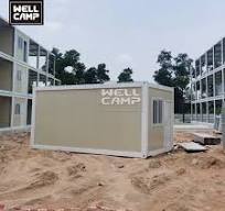 OEM Dormitories 40FT Portable Modular Quick Build Good Waterproof Flat Pack  Container School