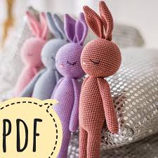 Crochet Cute Bunny Pattern Crochet Bunny Pattern Crochet Bunny Crochet Toys Patterns