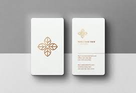 Luxury Logo Mockup On White Business Card In 2020 White Business Card Logo Mockup Luxury Logo