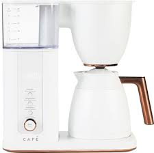 Sca certified, gold cup performance, smart wifi that works with the smarthq app, alexa, and google. Cafe Drip 10 Cup Coffee Maker With Wifi Matte White C7cdaas4pw3 Best Buy