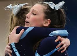 Wilton cheerleaders host FCIAC squads