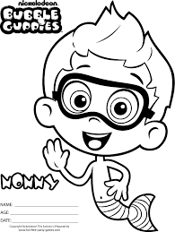 Nonny Bubble Guppies Coloring Pages Wallpaper Hd Bubble Guppies Coloring Pages Coloring Pages Bubble Guppies