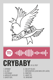 Lil Peep Come Over When You Re Sober Pt 2 Album Cover Crybaby By Lil Peep Polaroid Poster In 2020 Retro Poster Movie Poster Wall Happy Birthday Posters