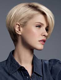Sur cette photograph un homme avec une coupe de cheveux courte sur les côtés long dessus et des mèches blondes dessus. Coiffure Mi Courte Femme