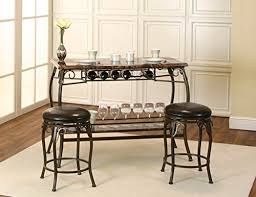 Just bar stools is an online australian retailer of quality seating for your home or business. Sunset Trading Tiffany Bar With Builtin Wine Rack Two Stools Check Out This Great Product This Is Built In Wine Rack Bar Set Counter Height Dining Sets