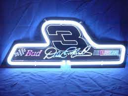 Budweiser nascar #3 dale earnhardt bud light garage decor neon light sign gift. Nascar Bud 3 Dale Earnhardt 3d Neon Light And 50 Similar Items