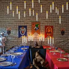 The Best Harry Potter Holiday Decorations From Amazon Rogue Ginger Adventures Harry Potter Party Decorations Harry Potter Theme Party Harry Potter Christmas