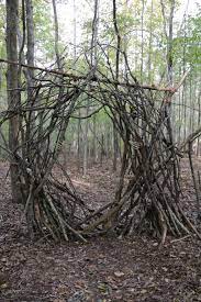 Portal To The Other Side Made Of Branches And Sticks Cool For Haunted Trail For Halloween Halloween Zuhause Verwunschener Wald Halloweendeko