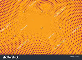 Halftone Circle Background Abstract Dotted Background Dots On Red Background Halftone Effect Comic Book Retro Print P In 2020 Retro Prints Halftone Red Background
