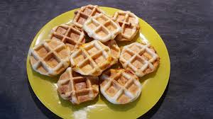 Mini Gaufres Feuilletees Bacon Et Cheddar Popote De Petit Bohnium Gaufres Feuillete Feuilletes Aperitif