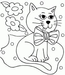Cats' vision is not black and white. Cats Free Printable Coloring Pages For Kids