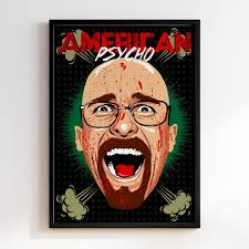 Постер Американский психопат