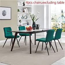 Amazon Com Upholstered Velvet Dining Chairs Tufted Accent Living Room Chairs With Me Midcentury Modern Dining Chairs Dining Chairs Velvet Dining Room Chairs