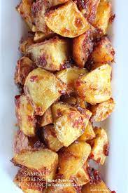 Sambal Goreng Kentang Roast Potatoes In Spicy Chili Sauce Potatoes Spicy Chili Taro Recipes