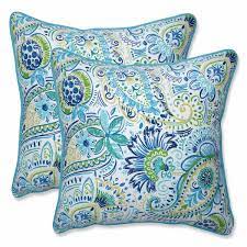 ****add texture to any room**** this original handmade pillow cover is made from natural eco friendly burlap. Light Aqua Throw Pillow Wayfair