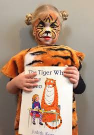 World Book Day Costume The Tiger Who Came To Tea World Book Day Costumes World Book Day Ideas Book Day Costumes
