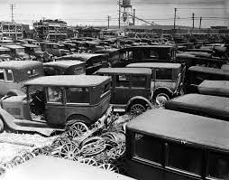 1930 S 1940 S Old Car Junk Yard Los Angeles Old Classic Cars Vintage Cars Abandoned Cars