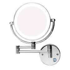Excrst Wall Mounted Makeup Mirror Makeup Mirror Led Wall Mount Bathroom Mirror Wall Mirror 10x Wall Mounted Makeup Mirror Bathroom Mirror Mirror Wall Bathroom