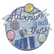 Adventure Is Out There Up Patch By La Barbuda In 2021 Disney Patches Embroidered Patches Disney Iron On Patches