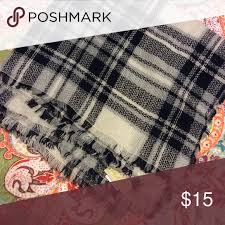 Black And White Checkered Scarf Modcloth Blanket Scarf Black And White Checkered Scarf Modcloth Scarf From Fabfitfun Box Never Worn Modcloth Accessories Scarves W Modcloth Blanket Scarf Modcloth Blanket Scarf