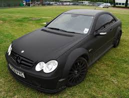 Mercedes Benz Clk 63 Black Series Matte Black This Color